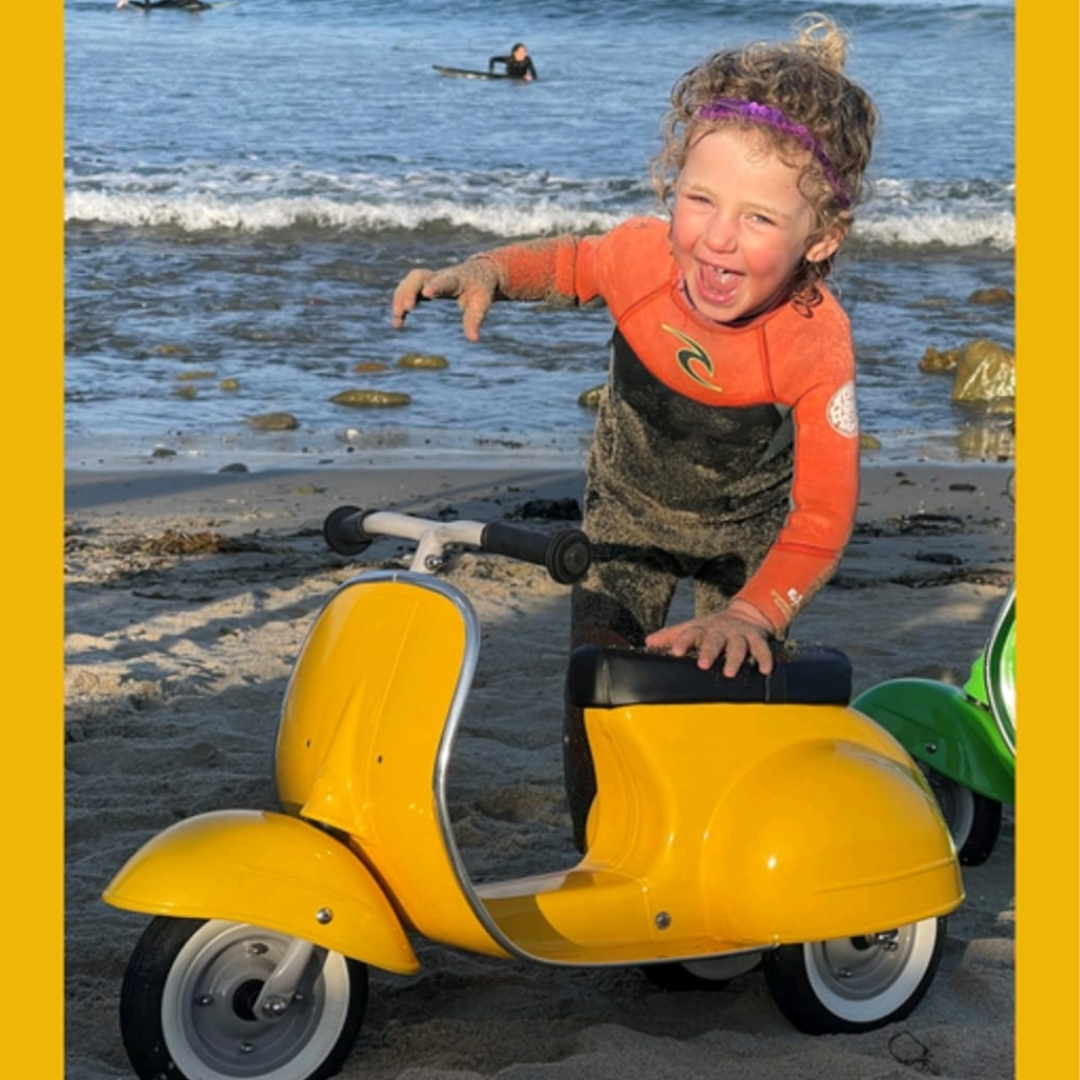 Epoqa Malibu Hard yellow con portapacchi